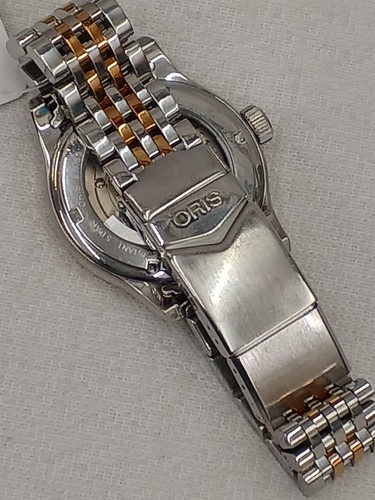 Oris 7578 Classic Watch Automatic Men's White Dial Swiss Made Round Used Japan - 第 12/12 張圖片