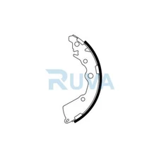 Fits Kia Picanto 2011-2024 1.0 1.2 + Other Models Ruva Rear Brake Shoes Set
