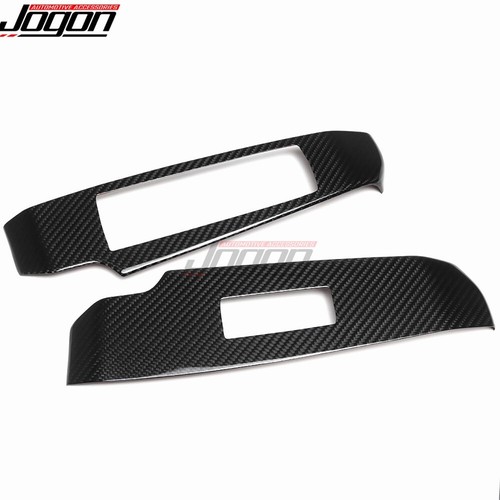 For Lexus IS200t 300 350 F Sport 2014+ Carbon Fiber Inner Door Button Panel Kits - Picture 8 of 13