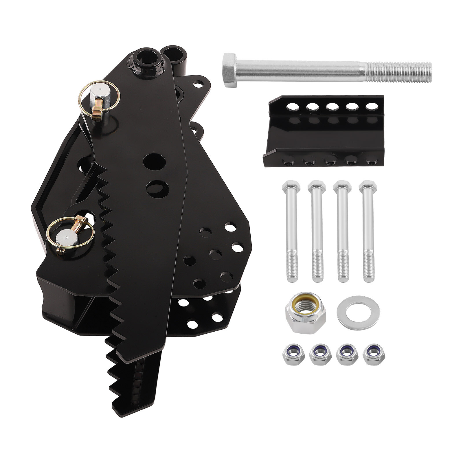 Backhoe Thumb Excavator Claw Tractor Attachment Universal For Kubota Deere Black