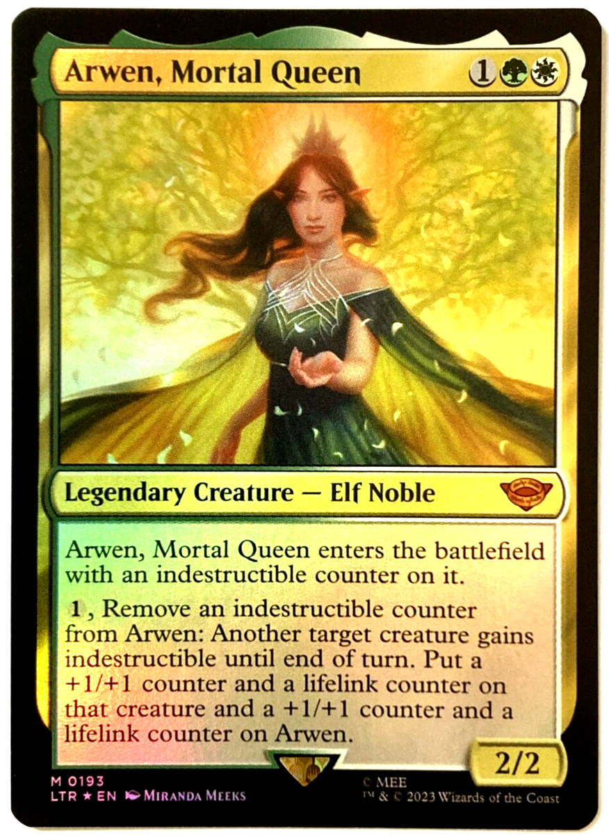 MTG Arwen, Mortal Queen *FOIL* The Lord of the Rings 0193 Pack
