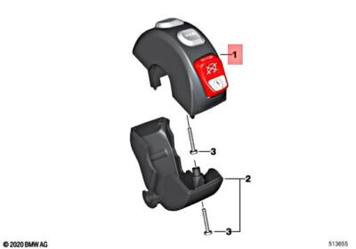 Genuine BMW K17 K46 K47 K49 K50 K51 K53 Combination Switch Right 