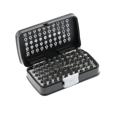 Högert Schrauberbit-Satz HT1R461 Bit-Set 50-teilig Bitbox Werkzeug-Set S2-Stahl