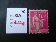 1126  TP FRANCE NEUF 1937-39  N° 369 **  Cote 7,00 €