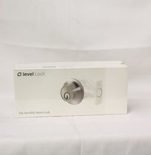 Level Lock The invisible Smart Lock Satin Nickel