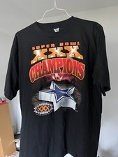 Vintage t-shirt Dallas Cowboys Super Bowl Champions 1995 New Unworn Rare