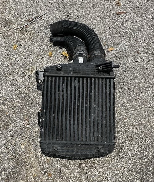 Maserati Ghibli Right Passenger Side Turbocharger  Intercooler 16474840  OEM