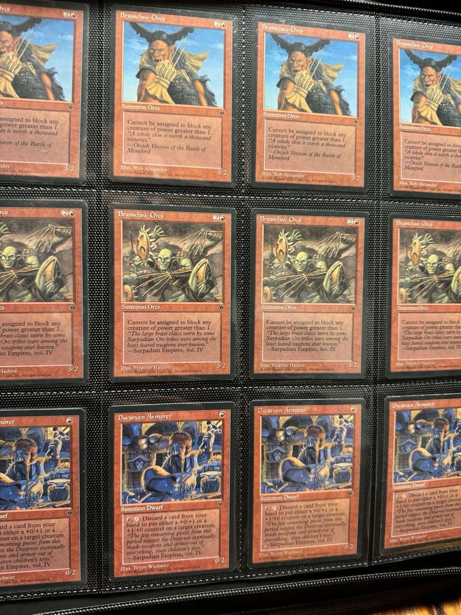MTG Fallen Empires Complete Playset All Variants 187 x 4