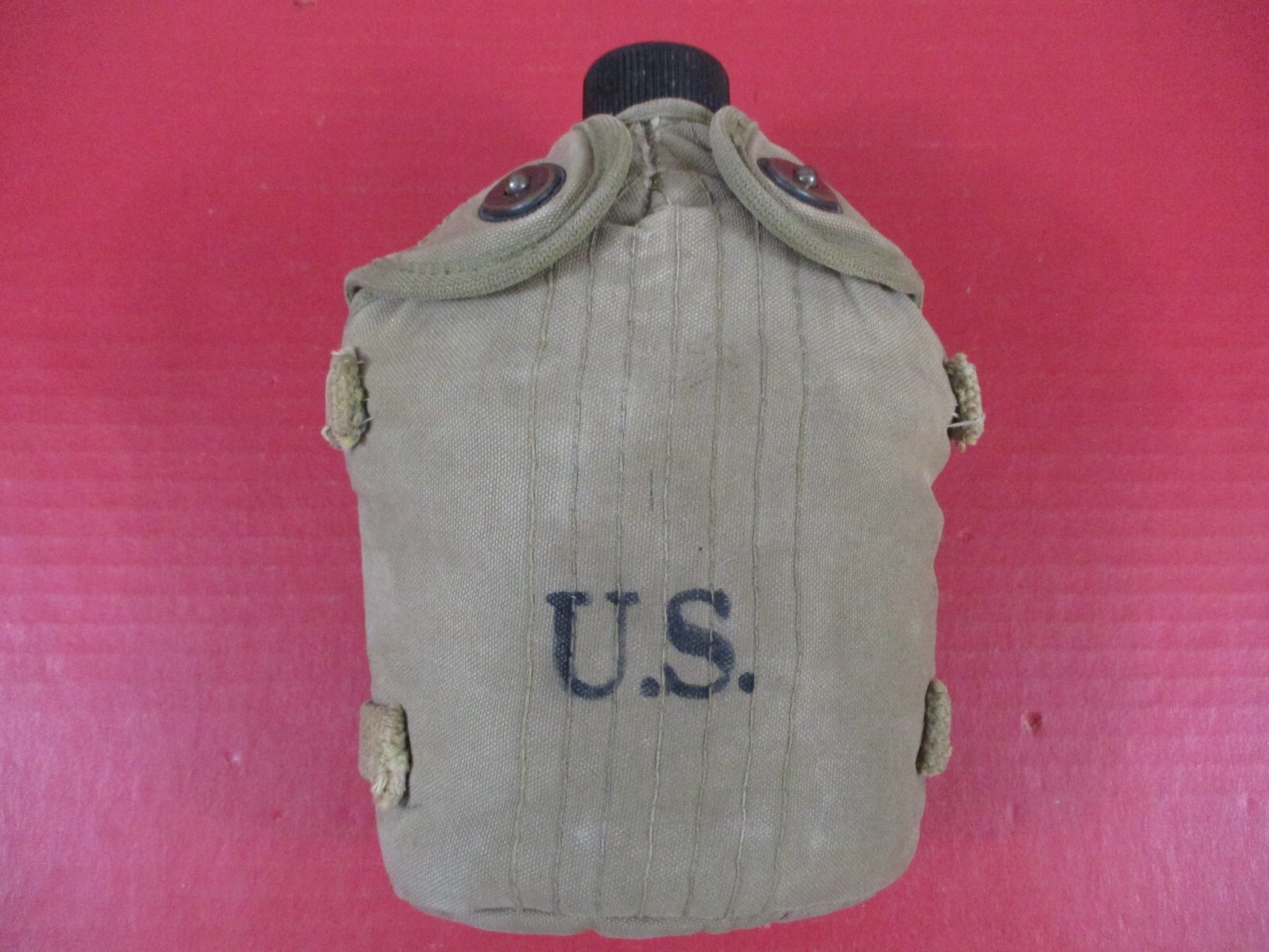 WWII Era US Army Airborne Paratrooper M1941 Canteen Cup & Cover Dtd