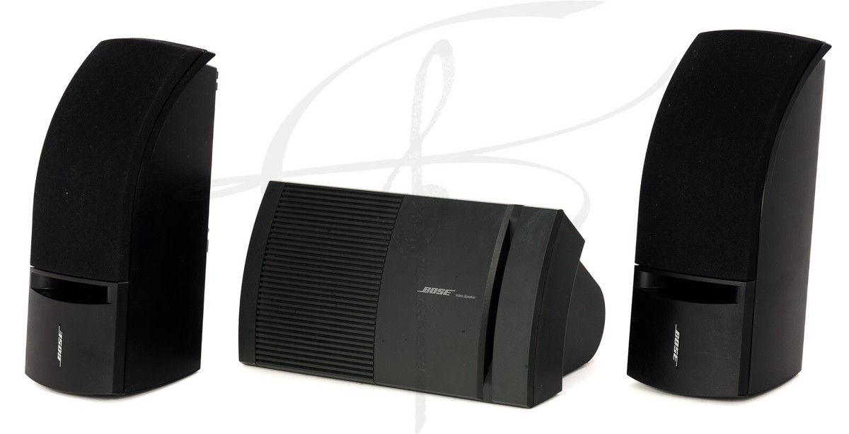 【中古品】BOSE SURROUND SPEAKER BLACK Bose Surround Speakers (Black) at Crutchfield