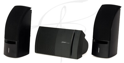 Bose Brand V-100 Model Video and Surround Speakers (Set of 3
