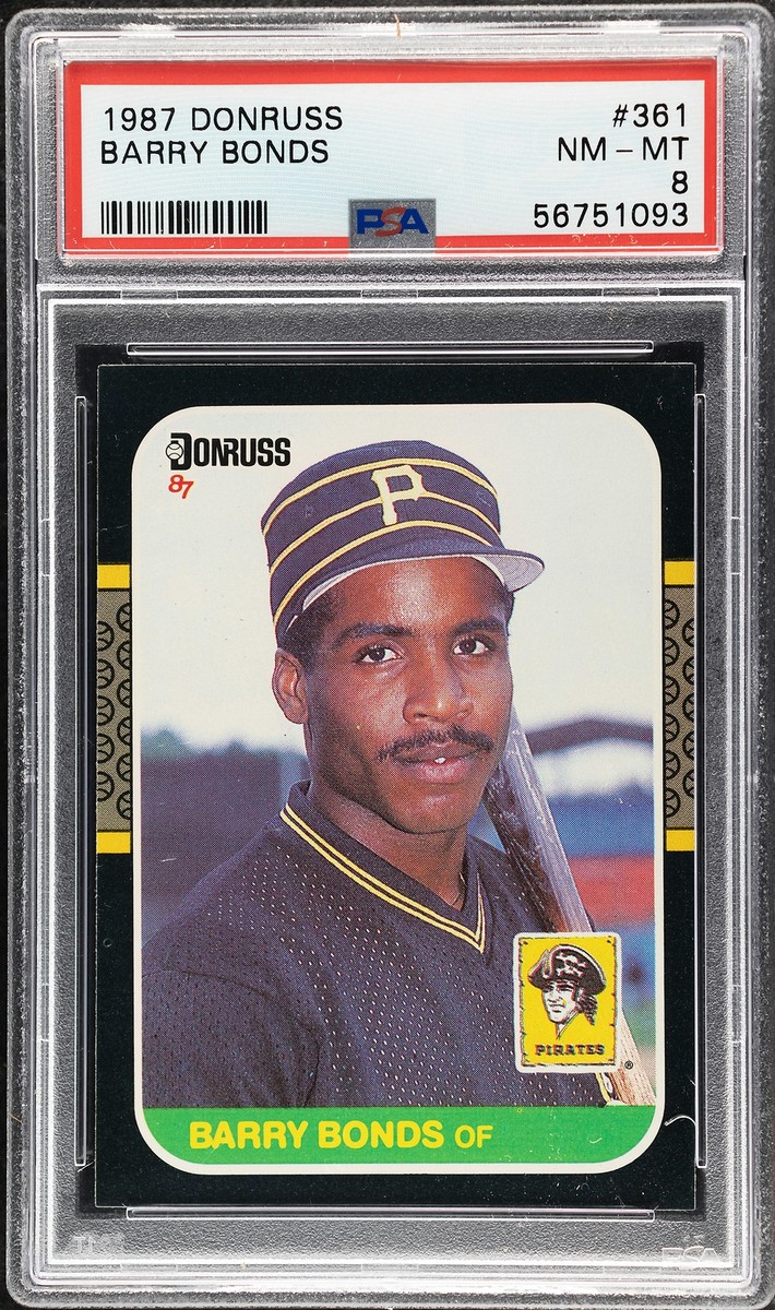 その他 Barry Bonds Rookie Card (1987 Donruss) 1987 DONRUSS BARRY BONDS ROOKIE BASEBALL CARD #361 | eBay