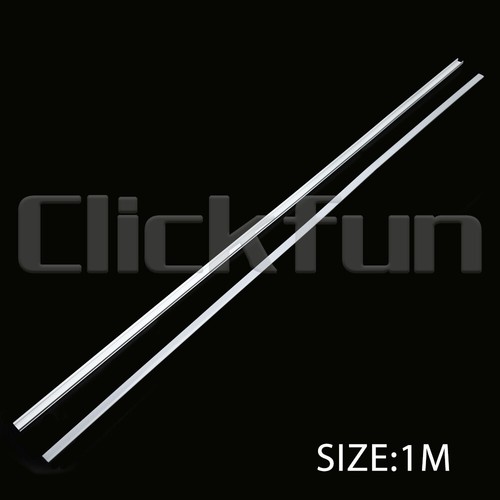2/4/6X 1M Alloy Channel Aluminum Bar With Frosted Cover For LED Strip Light Home - Picture 5 of 9