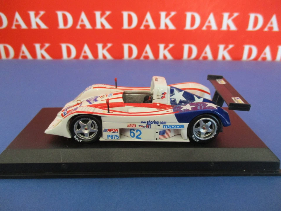 1/43 Modellino Auto Mazda Lola B2K42 Imsa 2002 by Top Model - Immagine 2 di 4