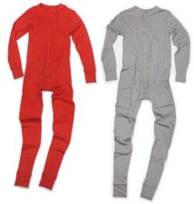 Kids Long Underwear One Piece Western Cowboy Long John Cotton Ski Pants