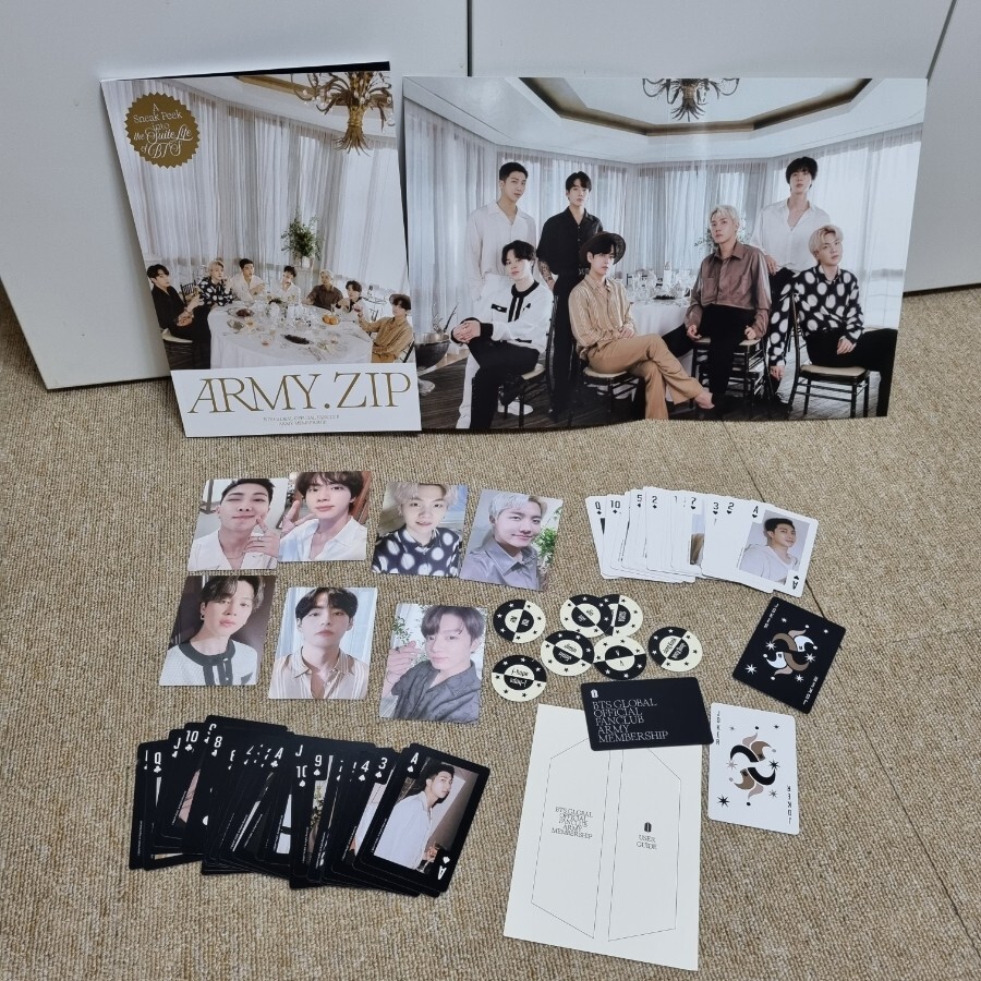 BTS Army Official Fanclub 9th ARMY MEMBERSHIP Kit Full set