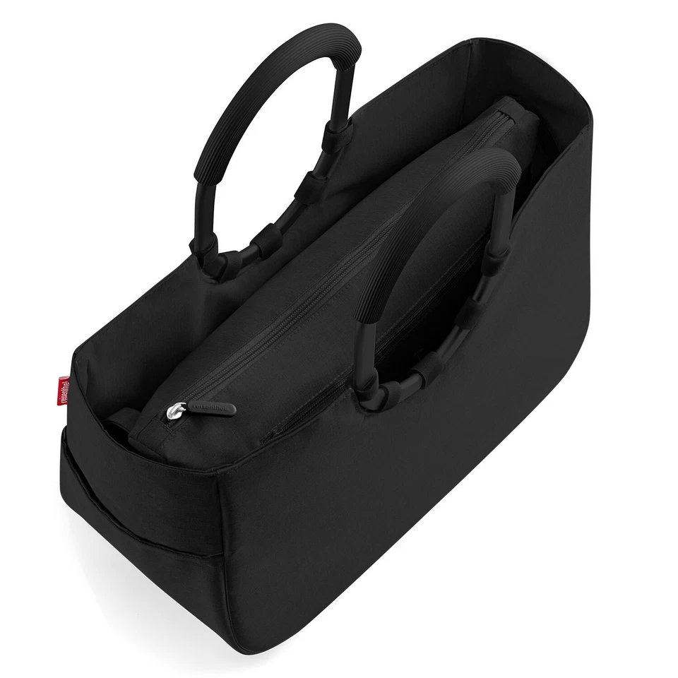 reisenthel loopshopper M frame black Einkaufskorb wasserabweisend Handtasche - Bild 3 von 4