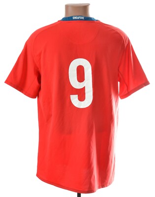 SINGAPORE NATIONAL TEAM 2008/2009 HOME FOOTBALL SHIRT NIKE SIZE XL