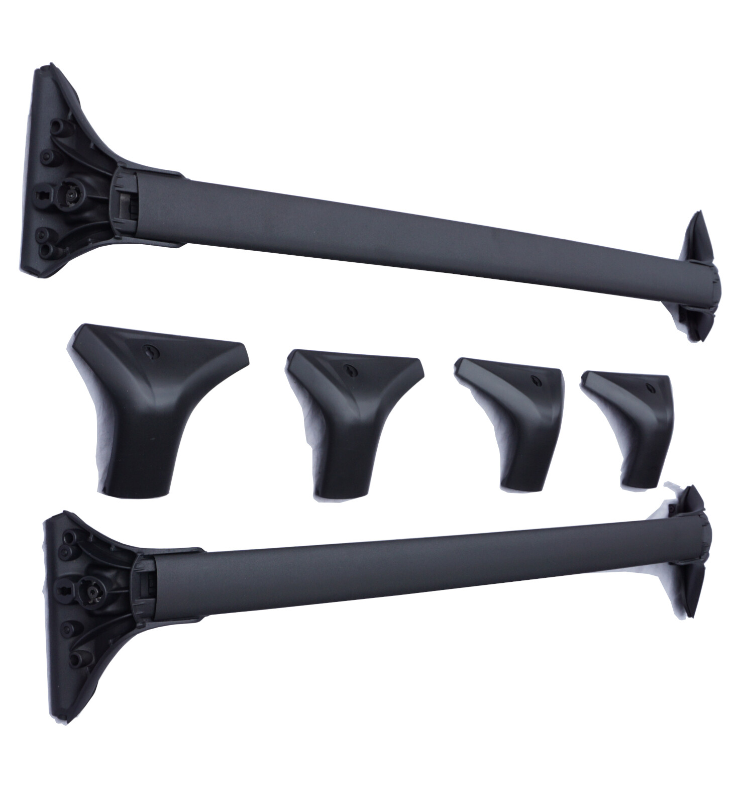 ALUMINIUM CROSS BARS SPECIAL OE STYLE BLACK FOR LEXUS RX350 RX450H AL20