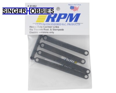 RPM 81262 Heavy Duty Camber Links, Black : Traxxas Rustler & Stampede 2WD HH