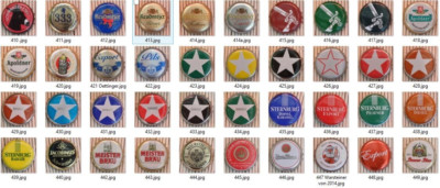 Kronkorken, Bottle Caps  250 Stück zur Auswahl