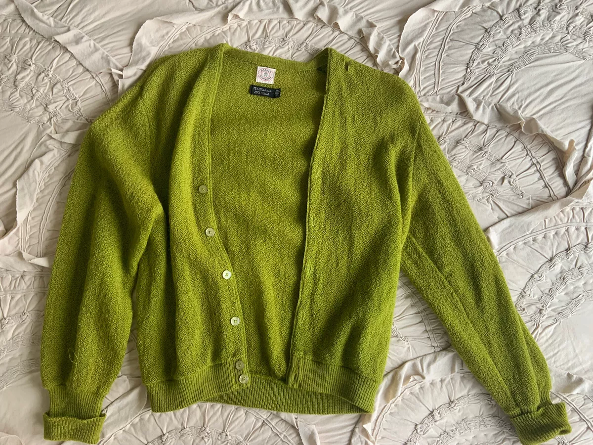 季節感秋春vintage  mohair cardigan 50s