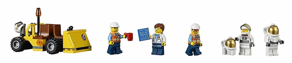 Lego City Space Port 60080 SPACEPORT satellite rocket service car NEW - Image 3 of 4