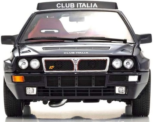 Kyosho Original 1/18 Lancia Delta HF Integrale Club Italia Dark Blue KY8343SC - Picture 4 of 12