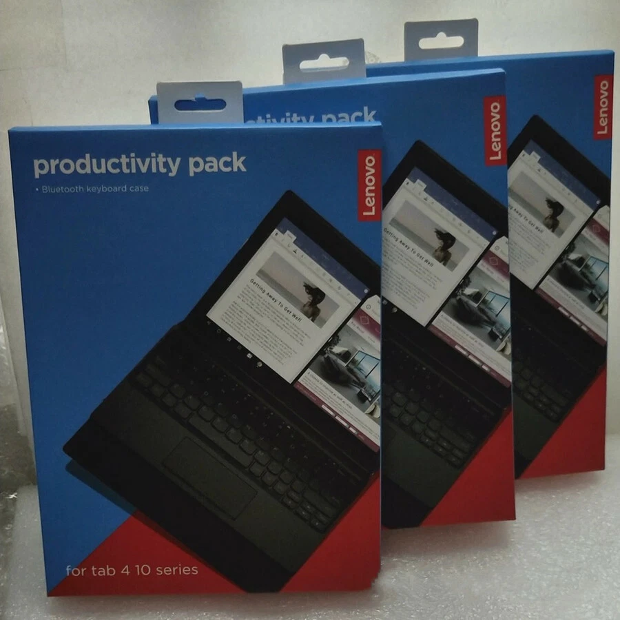 NEW Original Lenovo Tab 4 10 Series Wireless Bluetooth Keyboard BKC700 - Image 2 of 4