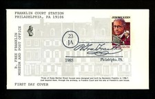 US FDC #2110 LGS 1985 Philadelphia PA Jerome Kern Composer Music Unofficial