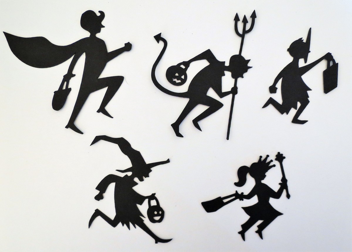 Printable Halloween Silhouettes