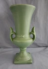 Haeger Vase #741 in Mint Green - 8 3/4" Tall with Foil Label