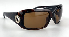 Kirkland Sunglasses mod. M15 Tortoise Brown Polarized Crystal Circle Made Italy