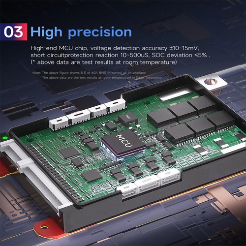 Daly Smart BMS Li-ion Battery 12S 48V BMS 40A 60A 100A 150A 200A 250A 500A lot - Picture 17 of 30