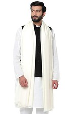 Men's Plain Wool Muffler Lohi Shawl Stole Scarf