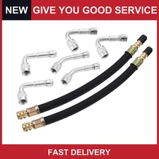 Universal Tire Valve Stem Extension 6 Multi Degree 45 90 135 Adapter Pack of 8