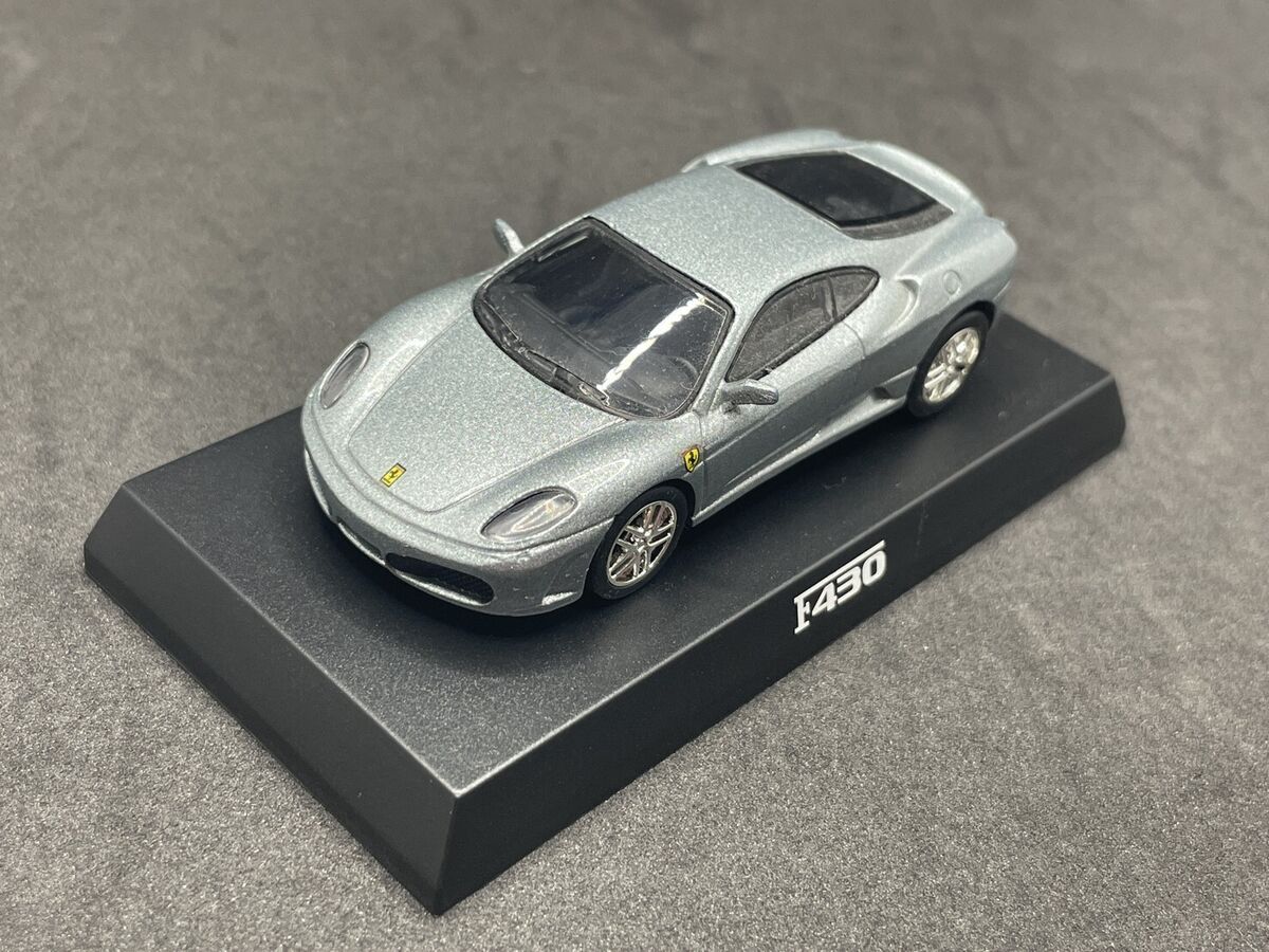 Kyosho 1/64 Ferrari collection 2 F430 Silver Diecast model Kyosho 1/64 Ferrari collection 2 F430 Silver Diecast model