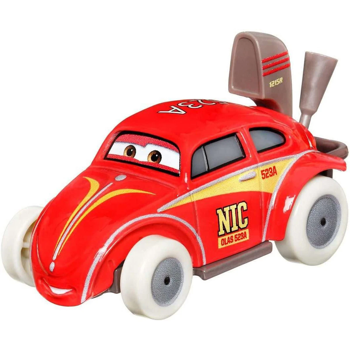  Disney Pixar Cars Road Trip Lightning McQueen 1:55 Scale : Toys  & Games