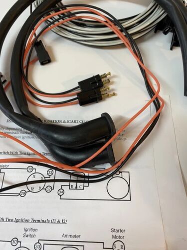 1958 1959 Chevy Truck All Models USA Made Correct Wiring Harness Kit Gen - Picture 7 of 12