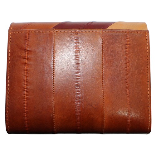 Genuine Eel Skin Credit Cards Wallet Zipper Coin Purse Women Purse - Picture 69 of 75