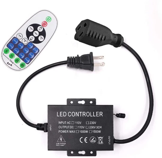 Outdoor light dimmer outlet
