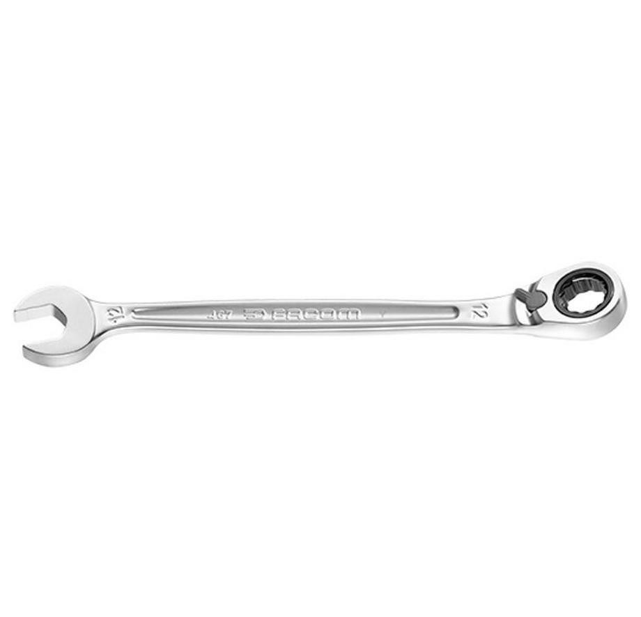Clé mixte à cliquet 12mm Facom pour serrage mécanique rapide