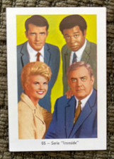 Ironside Raymond Burr & Cast 1971 Galeria De Artistas Spanish TV Card