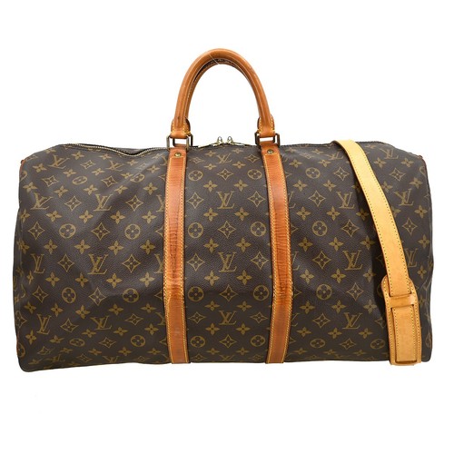 Best01 LOUIS VUITTON KEEPALL BANDOULIERE 55 TRAVEL BAG M41414 TH0925 YQ05938
