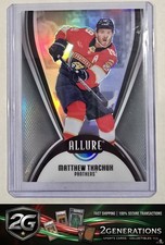 2025-26 Upper Deck Allure #77 Matthew Tkachuk Black Rainbow