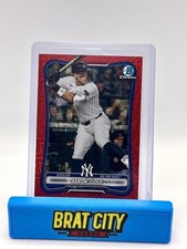 2026 Bowman #1 Aaron Judge Chrome Mojo Red Refractors #/5
