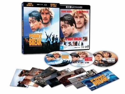 Point Break (1991)   4K UHD & Blu-ray Limited Edition 3D Lenticular Hardcase...