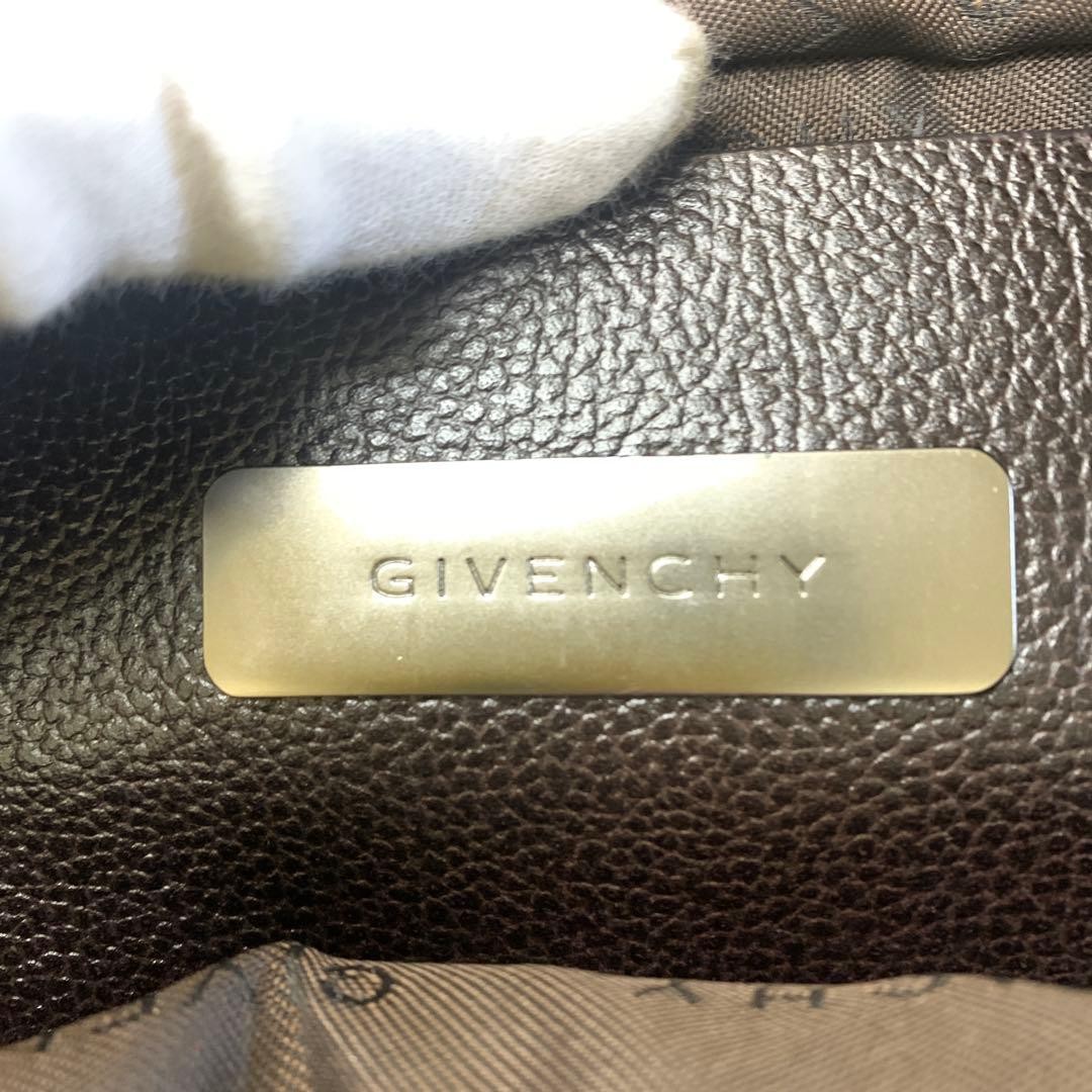 Givenchy Shoulder Bag Canvas Brown Authentic F0210402 thumbnail 22