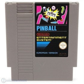 Nintendo NES - Pinball PAL-B con embalaje original embalaje original da&ntilde;ado