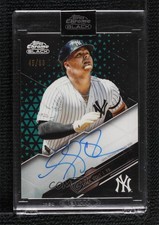 2020 Topps Chrome Black Green Refractor /99 Luke Voit #CBA-LV Auto 11bt
